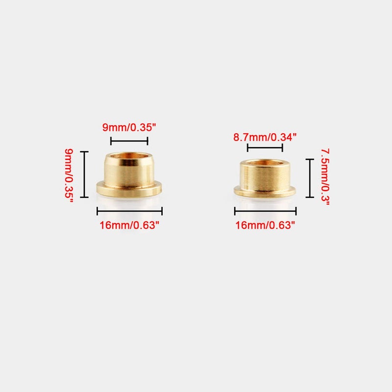 LEDAUT Door Hinge Pin and Bushing Kit Hinge with Pin LEDAUT Replacement for Ford F150-F350 Bronco SUV - Image 3